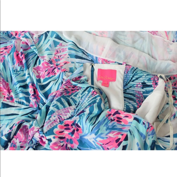 New Lilly Pulitzer Aviana Maxi Dress - Picture 7 of 8